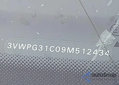 2009 Volkswagen New Beetle 2.5L from USA, damaged, VIN 3VWPG31C09M512434